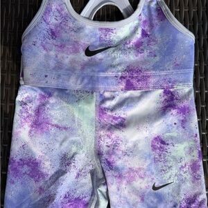 Nike Purple and Blue Athletic Set